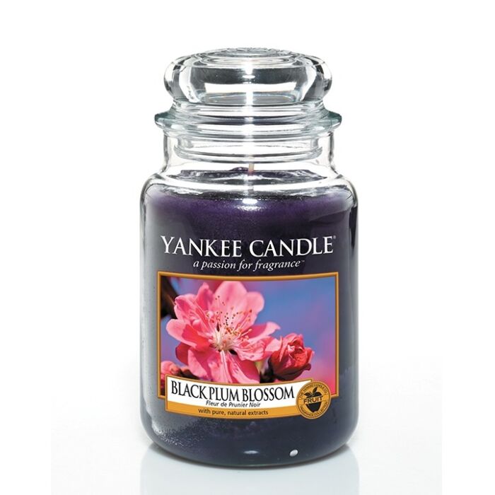 Yankee Candle Black Plum Blossom Large Jar-1